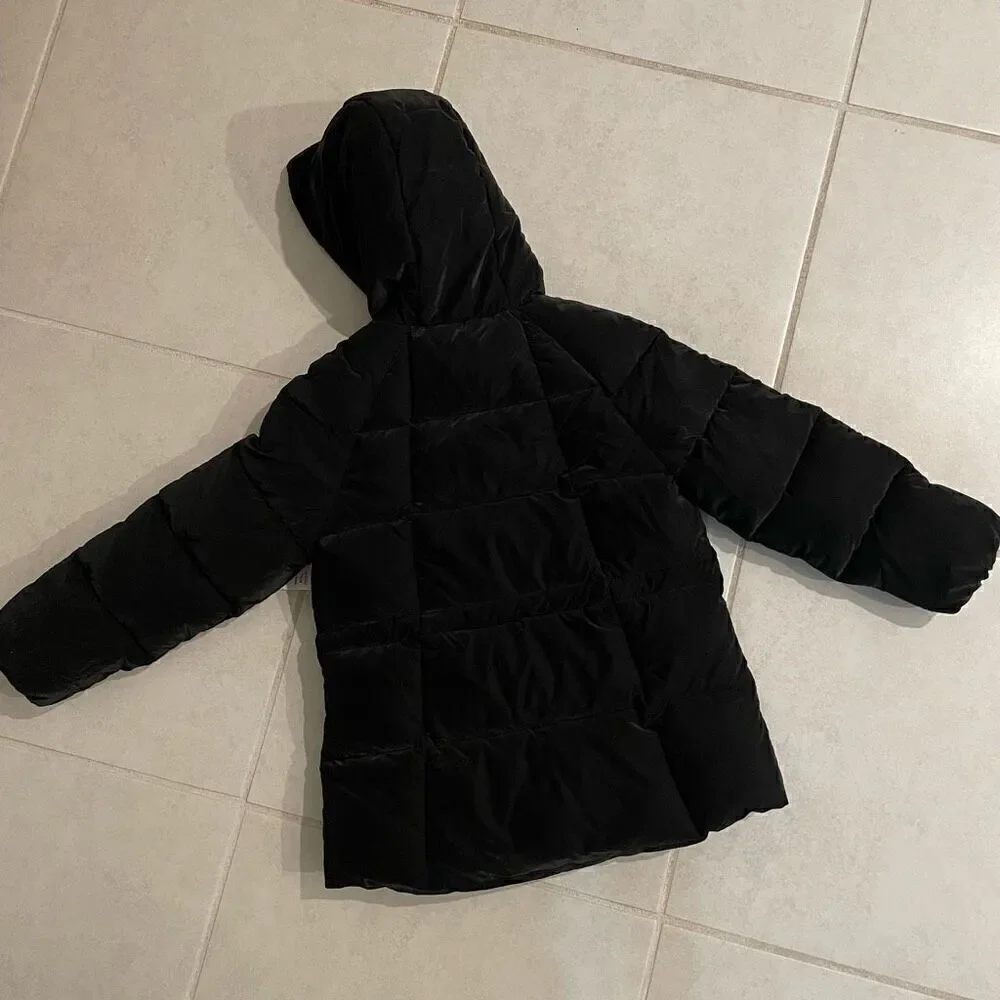 Mayoral Black Puffer Coat Size 8